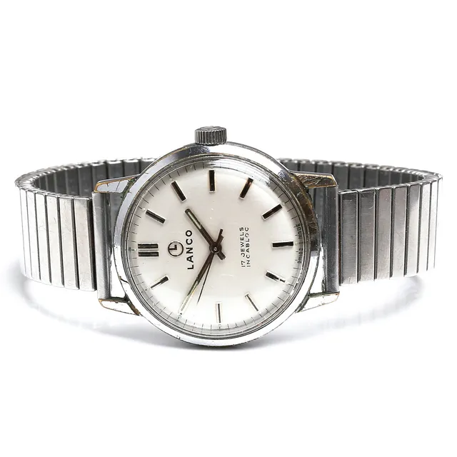 LANCO, armbandsur, manuell, plexiglas, 1960/1970-tal.