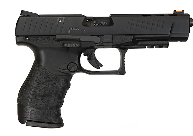 PISTOL, fabrikat Walther, modell PPQ M2, kaliber .22lr, tillv.nr PP038935, se-nr SE3290458.