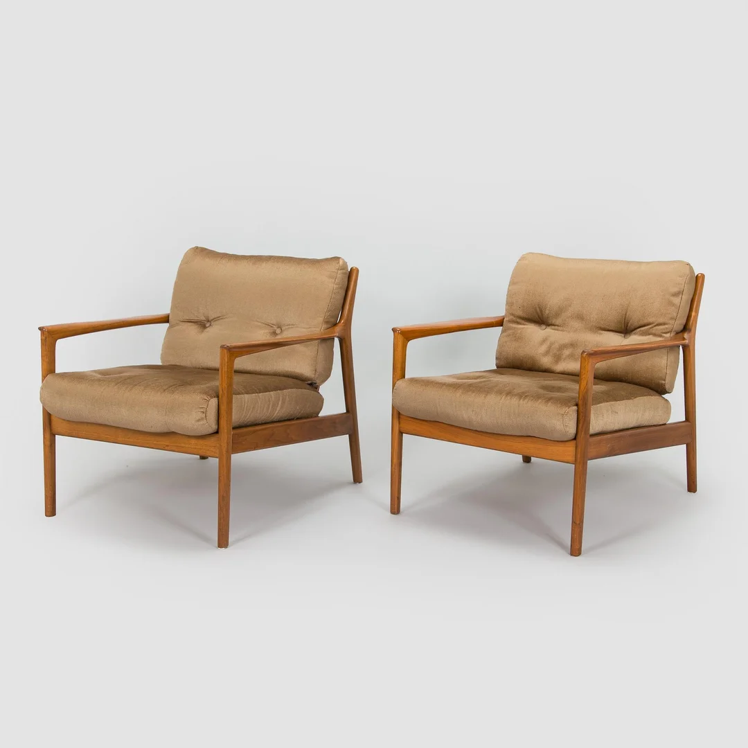 Folke Ohlsson, fåtöljer, ett par, "USA 75", Dux. — Design/Möbler — Bukowskis