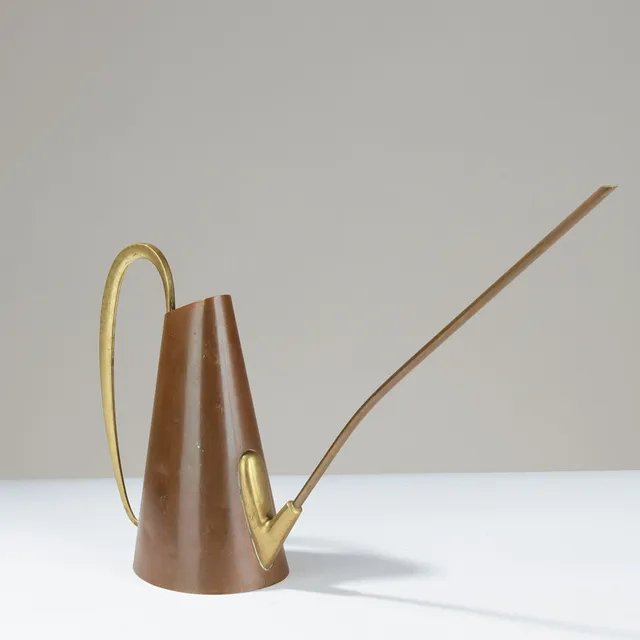 KARL HAGENAUER. Vandkande af kobber og messing, Illums Bolighus, Danmark, ca. 1950'erne.