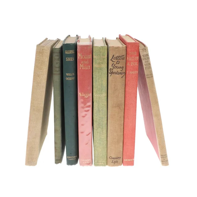 M. F. MCTAGGART. Mount and Man, 1925, and 7 others similar mostly relating to hunting, v.s. (8).