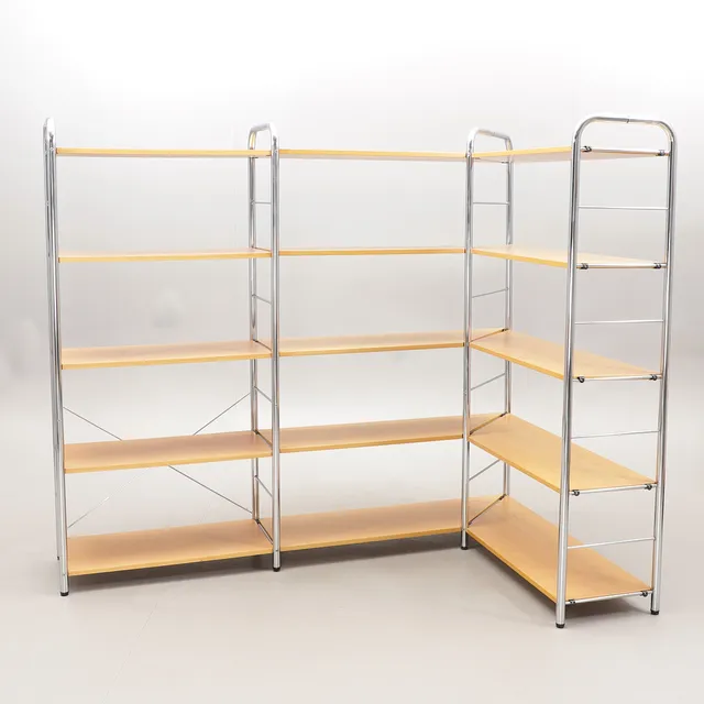 RUTGER ANDERSSON. Hyllsystem, "Niklas", hörnmodell, Ikea, 1980-tal.