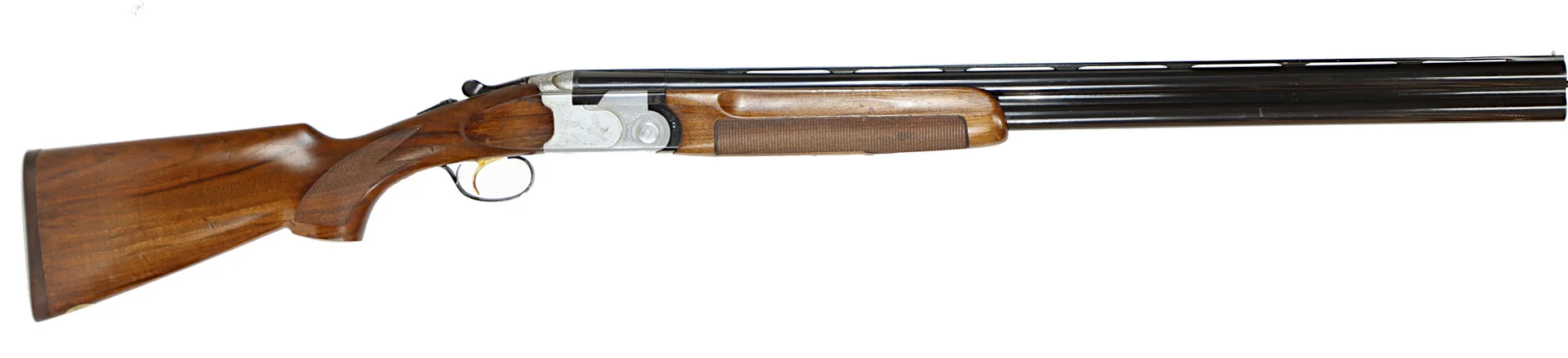 HAGELGEVÄR, Enkelskott, fabrikat Beretta, modell 687, kaliber 12/70, tillv.nr E76561B, se-nr SE0164245. — Shotguns — Walter Borg
