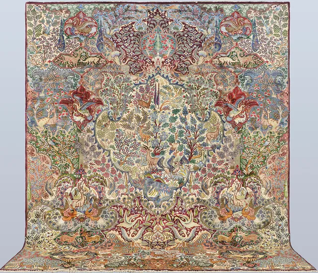 MATTA. Figural Kashmar, 384 x 288 cm.