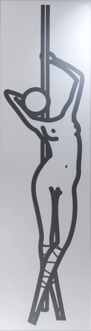 JULIAN OPIE (GEB. 1958). This is Shanoza - Shanoza pole dancer. — Other — Stockholms Auktionsverk Hamburg
