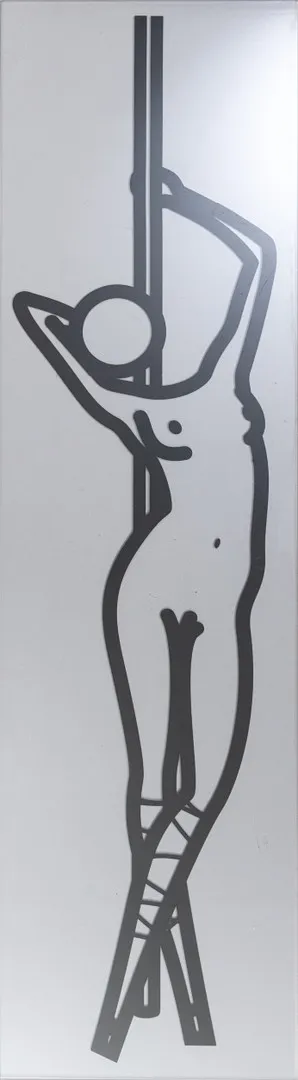 JULIAN OPIE (GEB. 1958). This is Shanoza - Shanoza pole dancer.