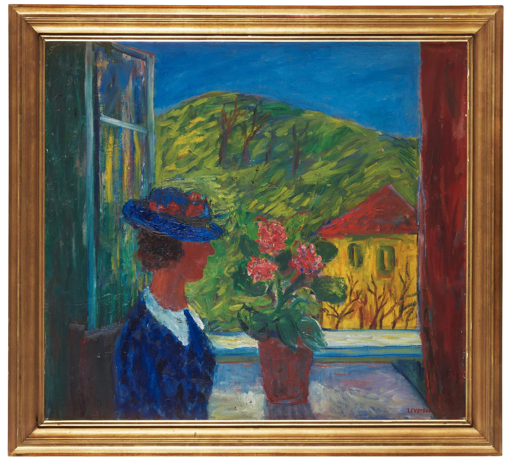 Ivan Ivarson, "Flickan i fönstret". — Bukowskis