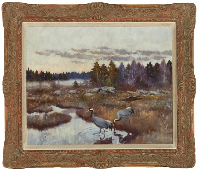 Ravn, Johannes — Traner i vannkanten, 1951