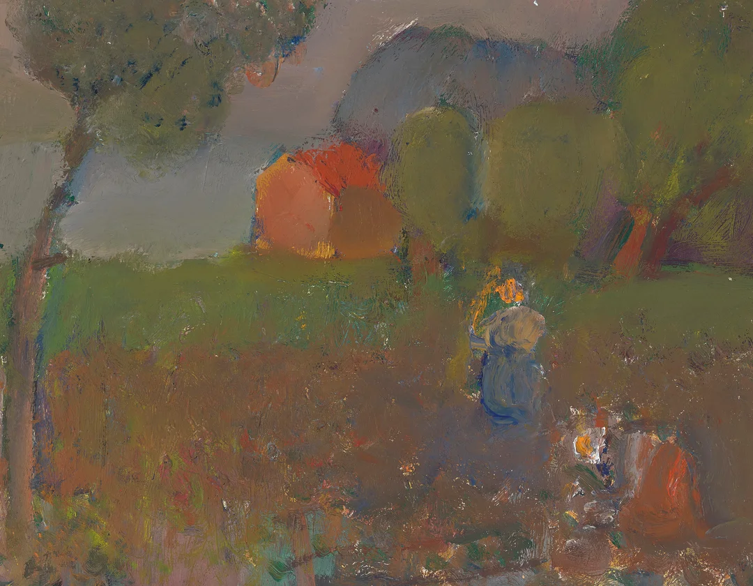 Finne-Grønn, Hans — "Sørlandet" — Kunst/Maleri — Blomqvist
