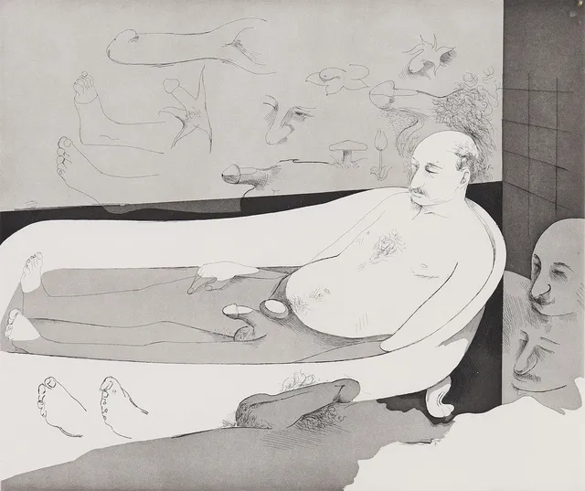 RICHARD HAMILTON. ''A Lanquid Floating Flower''.