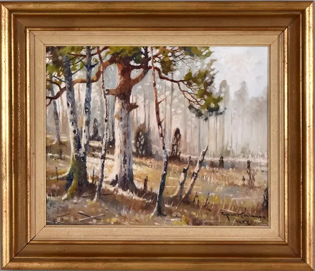 EINAR KOHLMAN. Olja på pannå.