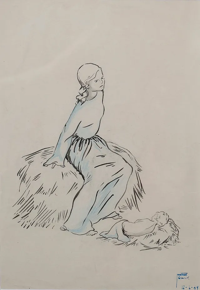 MONTSERRAT GUDIOL. Maternity.