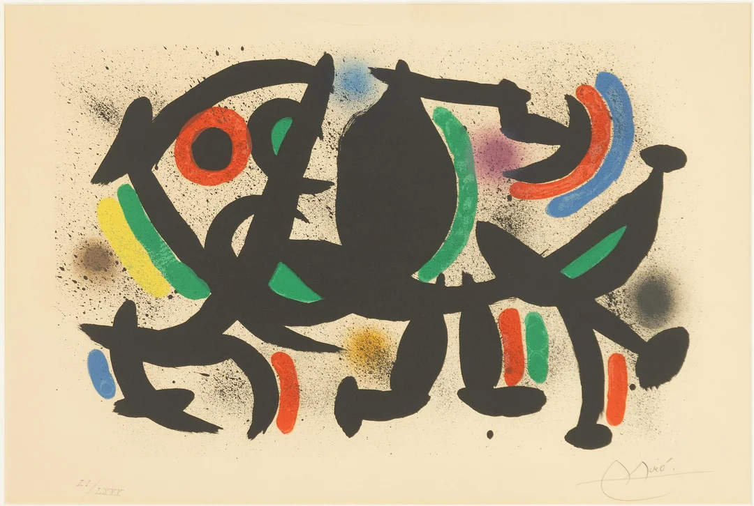 Joan Miró, Ur "Lithigraphe I". — Konst/Grafik — Bukowskis