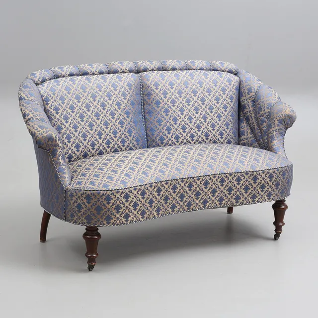 SOFFA, nyrenässans, 1800/ 1900-tal.