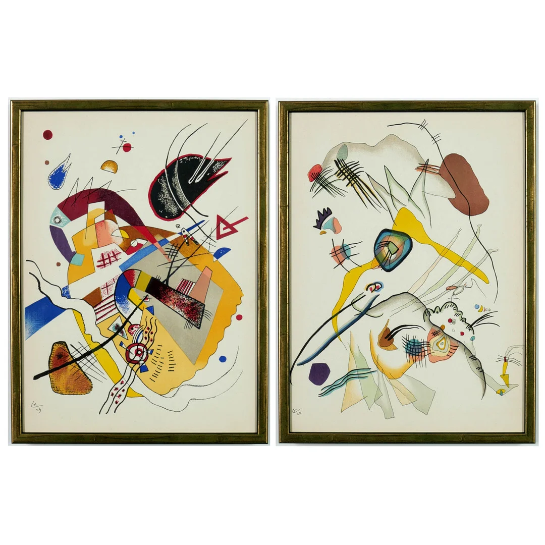 WASSILY KANDINSKY. COMPOSITIONS. — Engravings & Prints — Lots Road Auctions