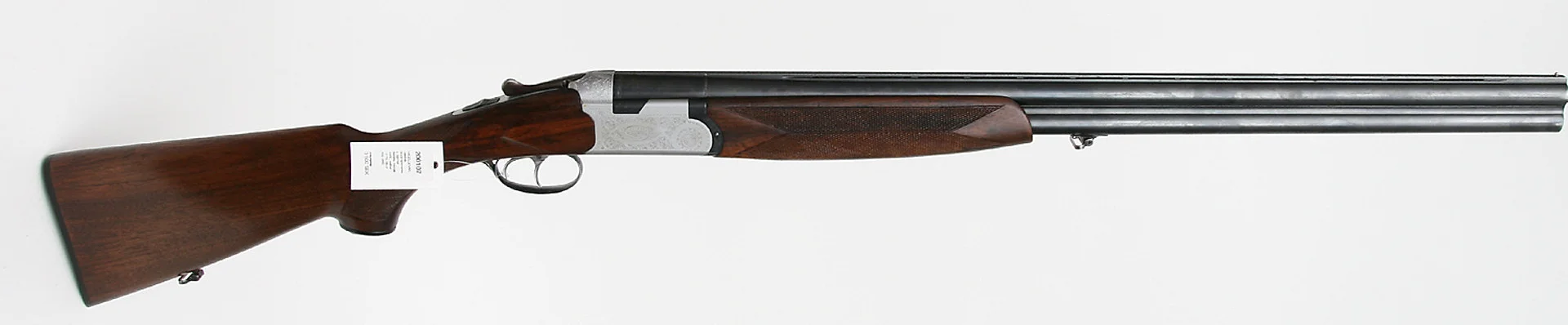 HAGELGEVÄR, italiensk, Bockhammerless, fabrikat Beretta, modell S56E, kaliber 12/70, tillv.nr A92194B, se-nr SE0992970. — Shotguns — Mauritz Widforss