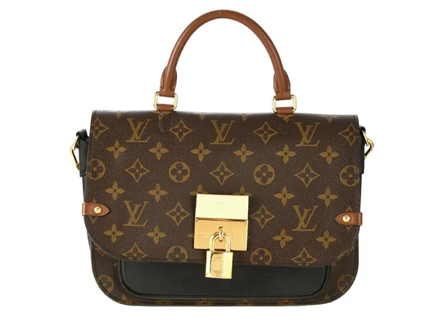 VÄSKA, LOUIS VUITTON, Vaugirard Bag, brun Monogram Canvas, guldfärgade beslag, 26x19x9 cm, avtagbar axelrem, dustbag, bruksslitage.
