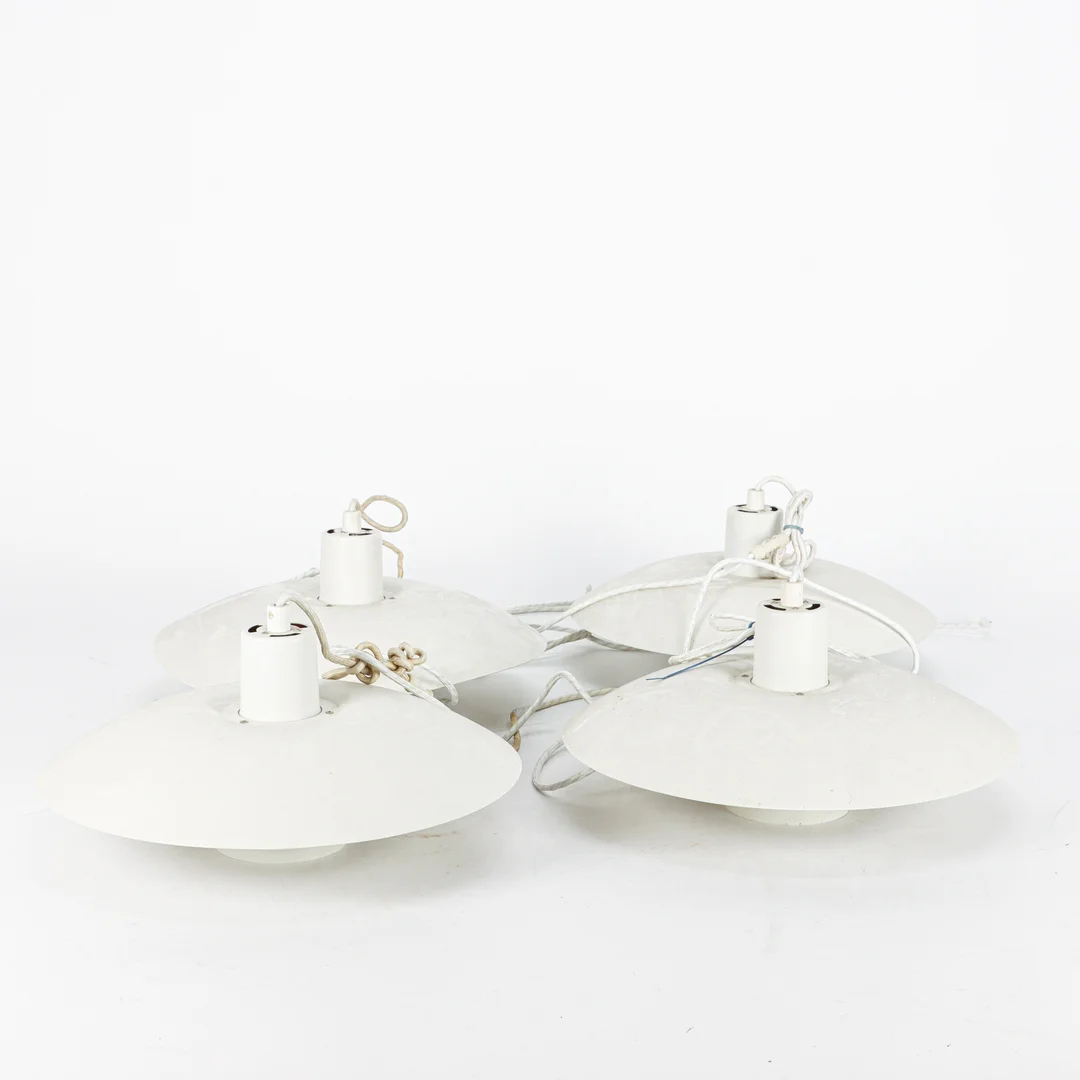 Poul Henningsen for Louis Poulsen. Four PH4/3 pendants (4) — Lamps and lighting/Pendant lights — Lauritz