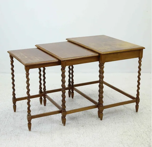 SATSBORD/BORD, 3 delar, omkring 1930-tal.