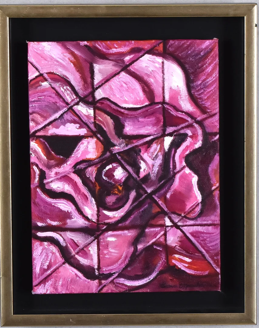 LEONA OPPENHEIMER. Olja på pannå. — Paintings — Halmstads Auktionskammare