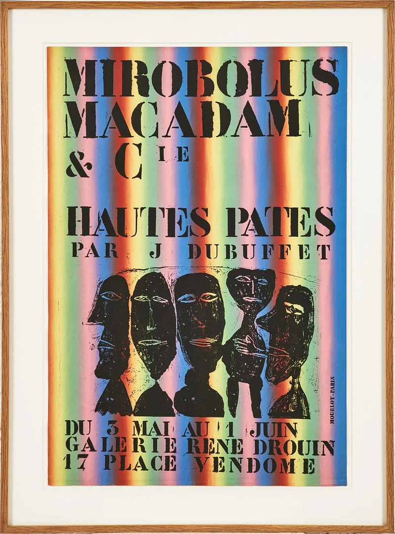 JEAN DUBUFFET. "Microbolus Macadam & Cie - Hautes Pates par J. Dubuffet". — Engravings & Prints — Stockholms Auktionsverk Magasin 5