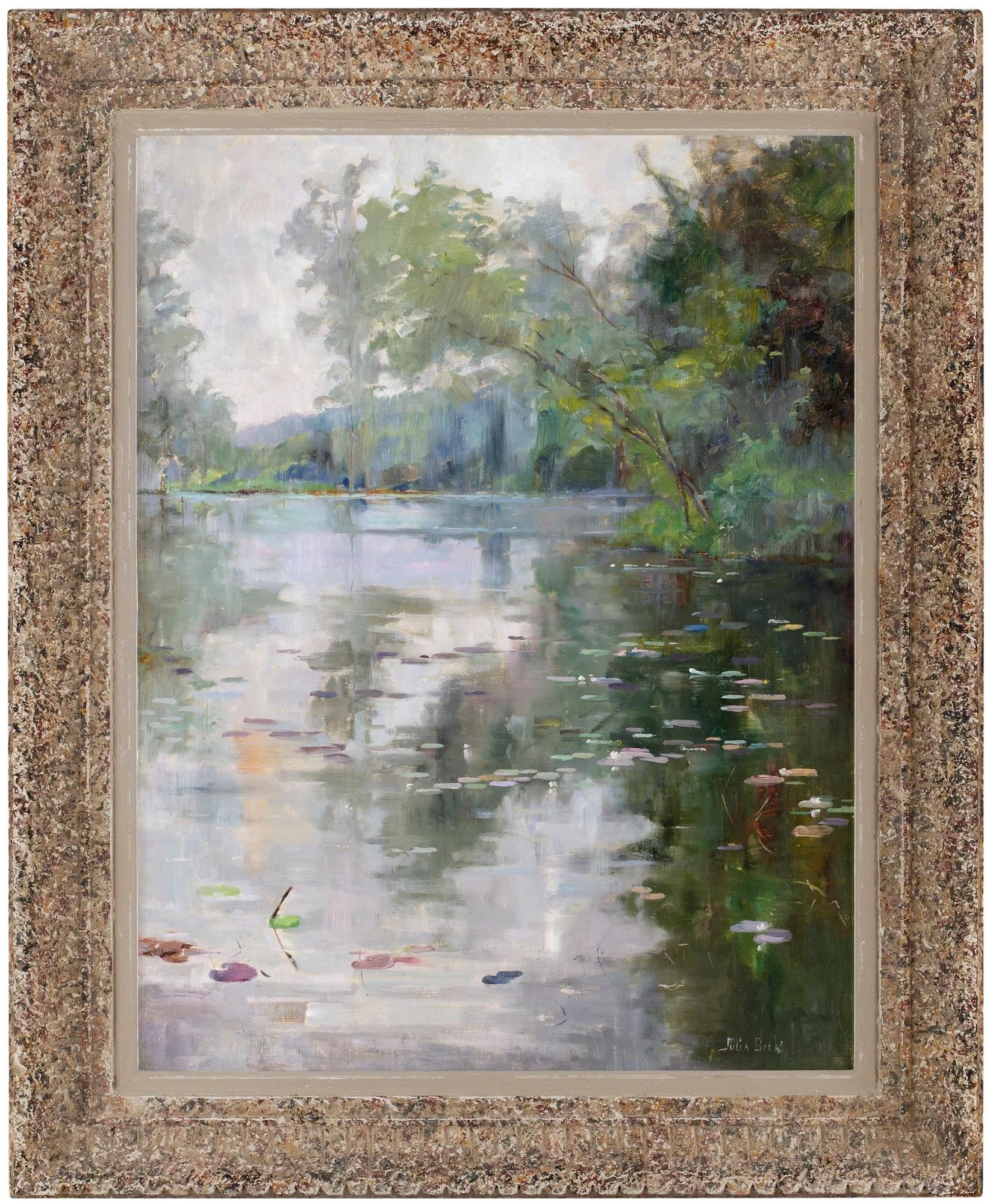 Julia Beck, "Nénuphars (Näckrosor)". — Bukowskis