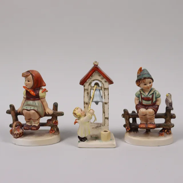 FIGURINER, Hummel, Goebel, 3 st.