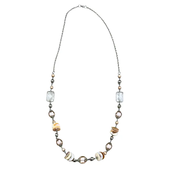 LANGE STATEMENT KETTE - KARABINERVERSCHLUSS.