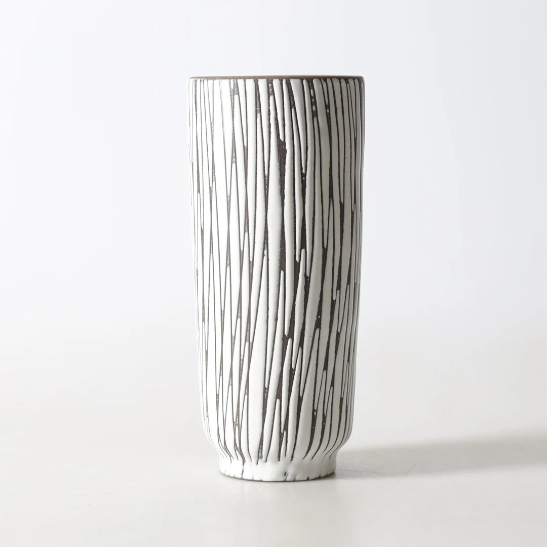 MARI SIMMULSON. Vas, keramik, "Mars", 4050, Upsala Ekeby, 1952-58. — European — Gomér & Andersson Nyköping