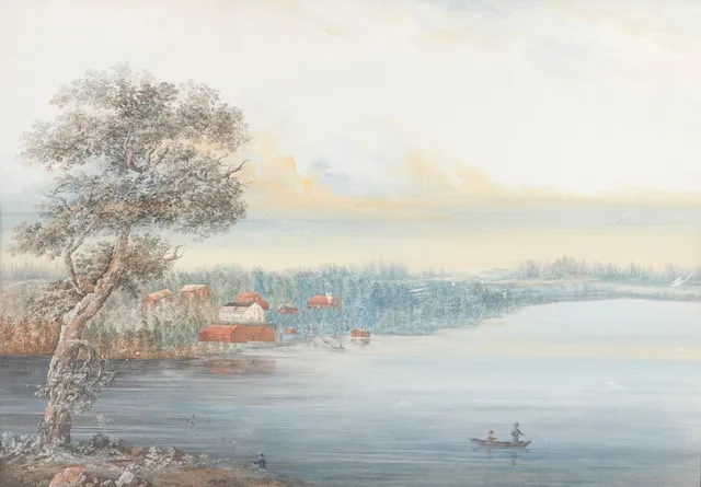 GUSTAF VON DÜBEN. Blandteknik.