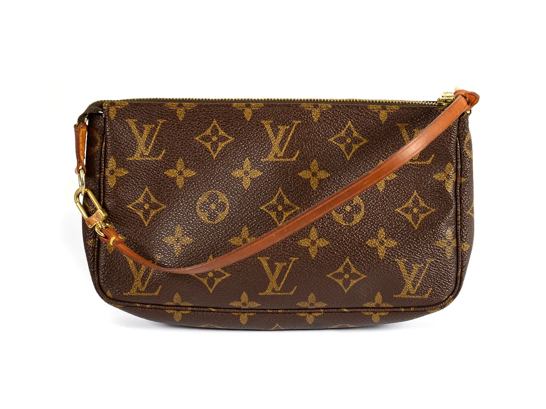 VÄSKA, LOUIS VUITTON, Pochette, monogram canvas, 22x13x4 cm. — Accessoarer/Väskor — Kaplans