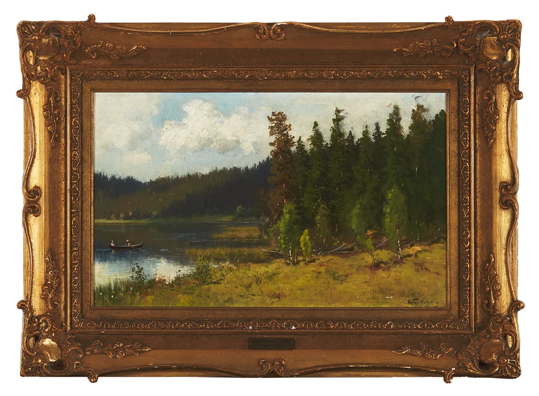 Müller, Morten — Skogstjern — Kunst/Maleri — Blomqvist