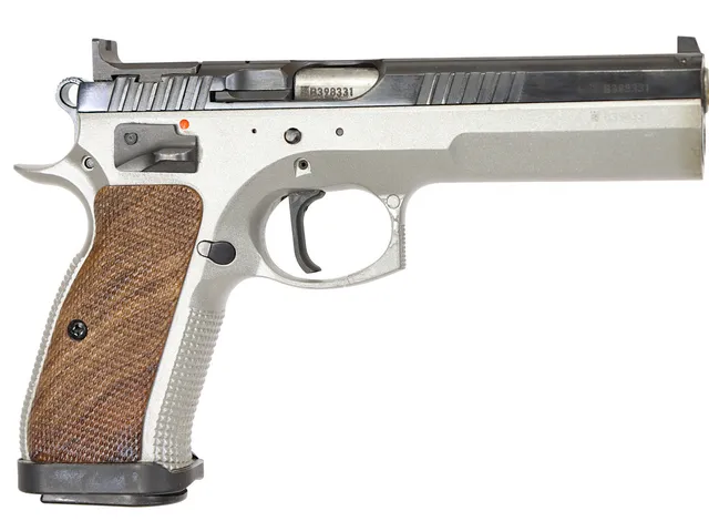 PISTOL, Halvautomatisk, fabrikat CZ, modell 75 Tactical Sport, kaliber 9x19, tillv.nr B398331, se-nr SE2428247.
