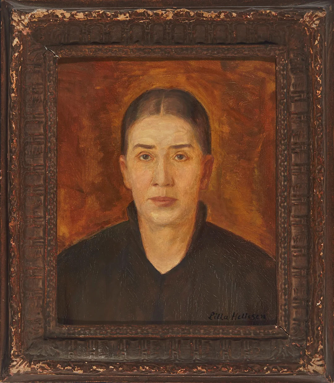Hellesen, Lilla — Kvinneportrett — Kunst/Maleri — Blomqvist