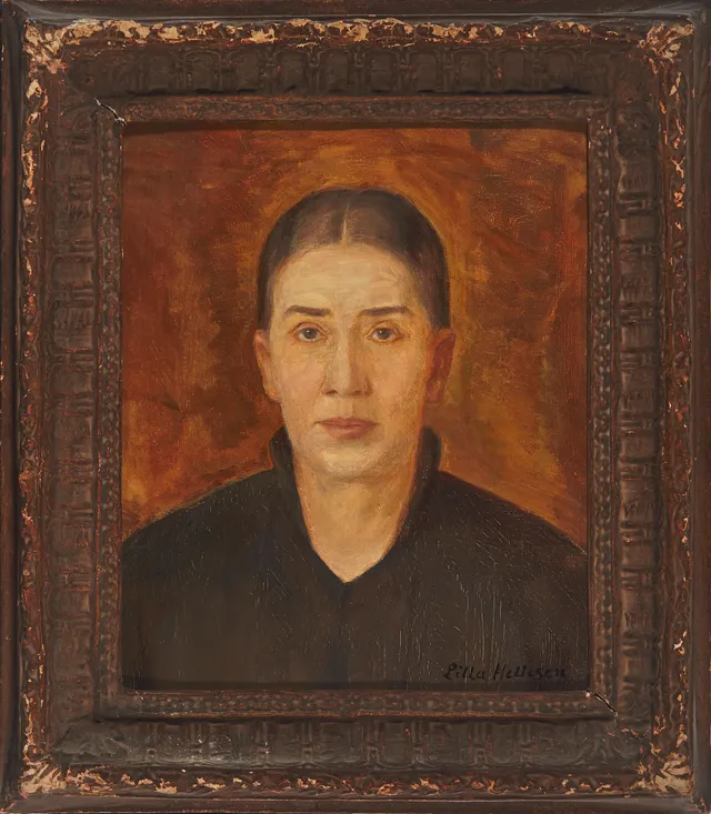 Hellesen, Lilla — Kvinneportrett