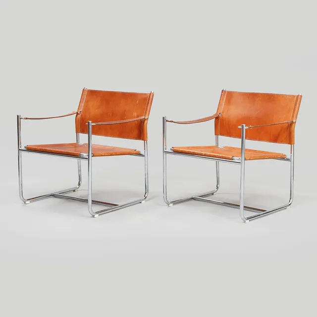 KARIN MOBRING. Fåtöljer, ett par, "Amiral", IKEA.