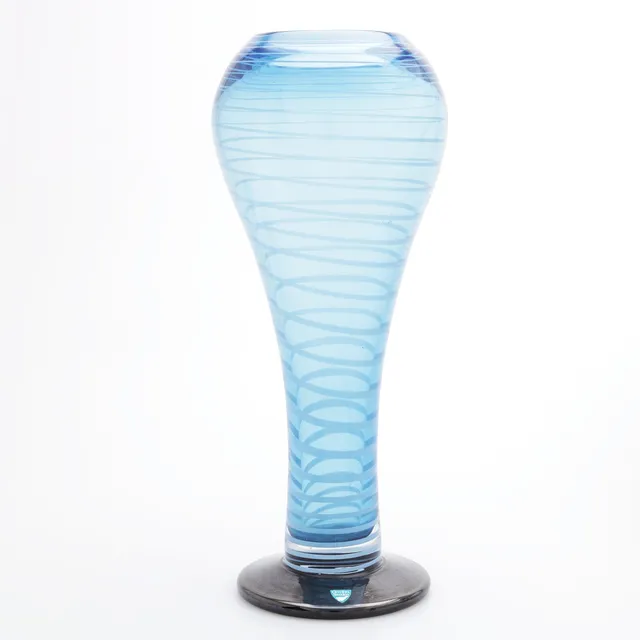 HELEN KRANTZ. Vas, glas, "Fungi", Orrefors, 1990-tal.
