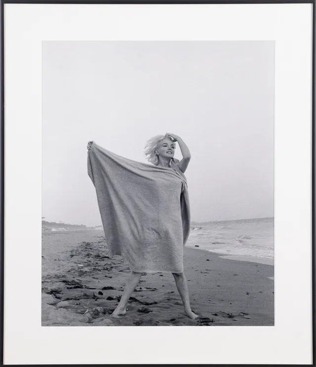GEORGE BARRIS. Marilyn Monroe, gicleetryck.