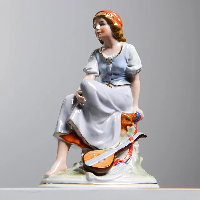 FIGURIN, porslin, Fasold & Stauch, Tyskland.