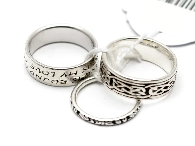 Ringar 3st i silver S925 19,5g Ø 18 1/2-21
