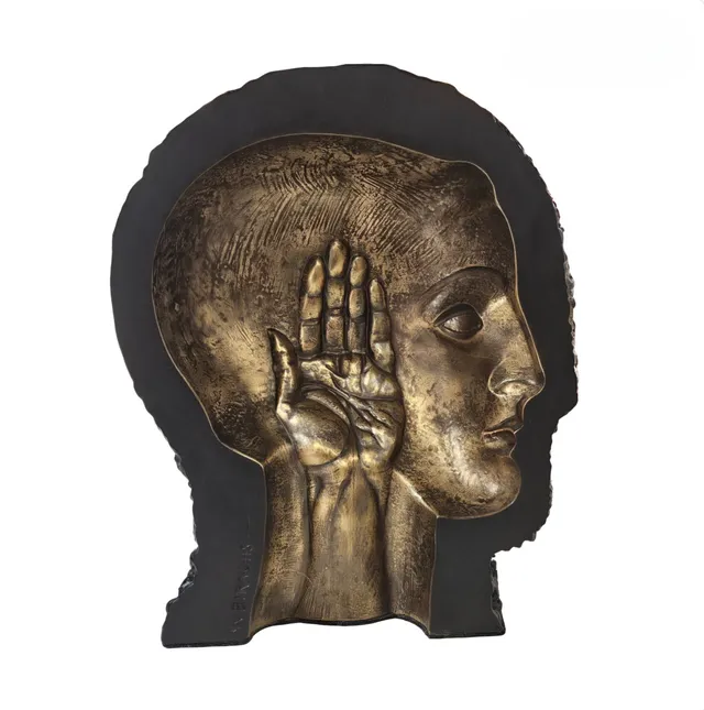 JOSEP MARIA SUBIRACHS. Moira, escultura en bronce y resina. Edición limitada y numerada.
