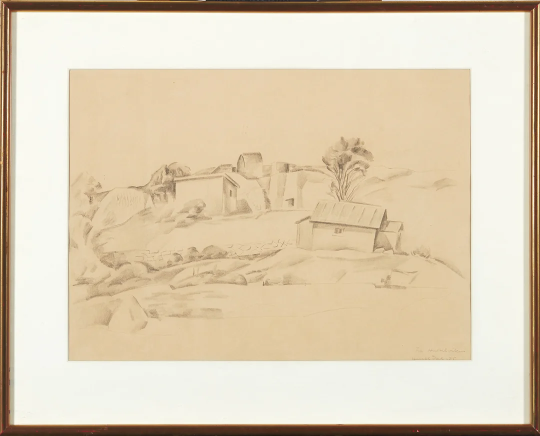 Dal, Harald — "Fra Hasleviken" 1925 — Kunst/Øvrig billedkunst — Blomqvist