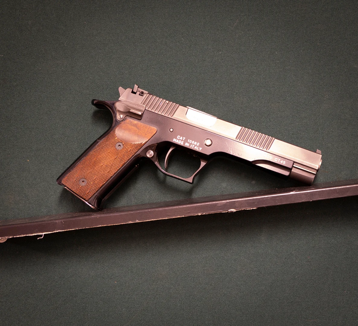 Pardini mod GT 45 kal 9 mmm nr H00060. — Pistols — Mauritz Widforss