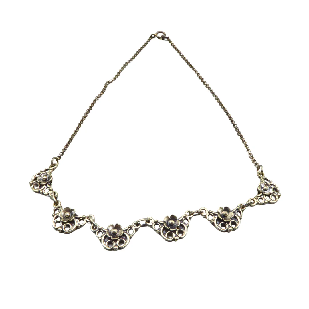 835ER SILBER - COLLIER. — Necklace — Auktionshaus Stuber's Hammerschlag
