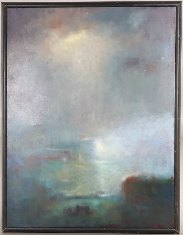 RONNY HÅRD. f. 1950, Olja på duk, 122 x 95 cm, signerad.