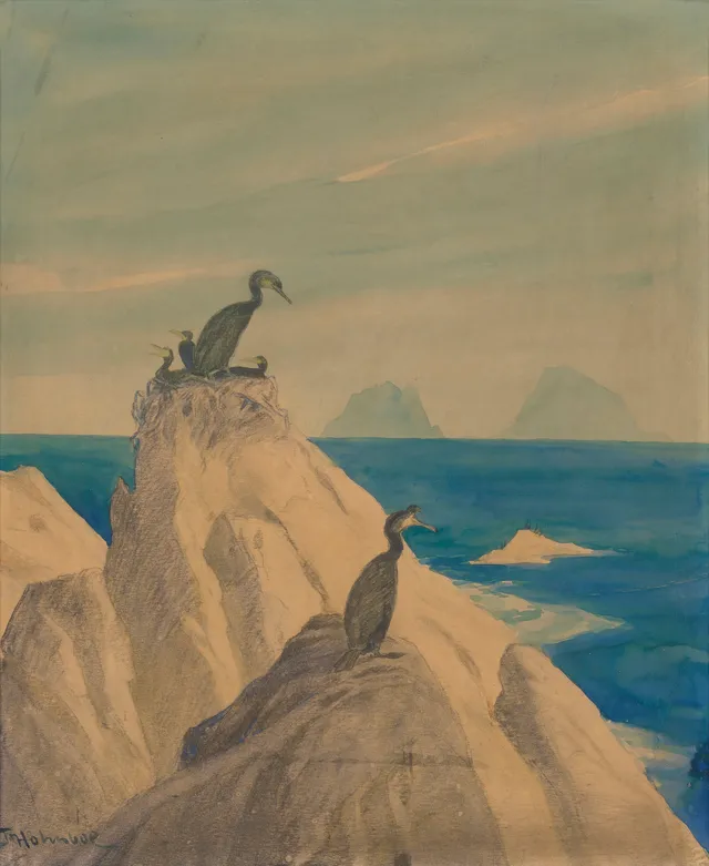 Holmboe, Thorolf — Skarv ved kysten