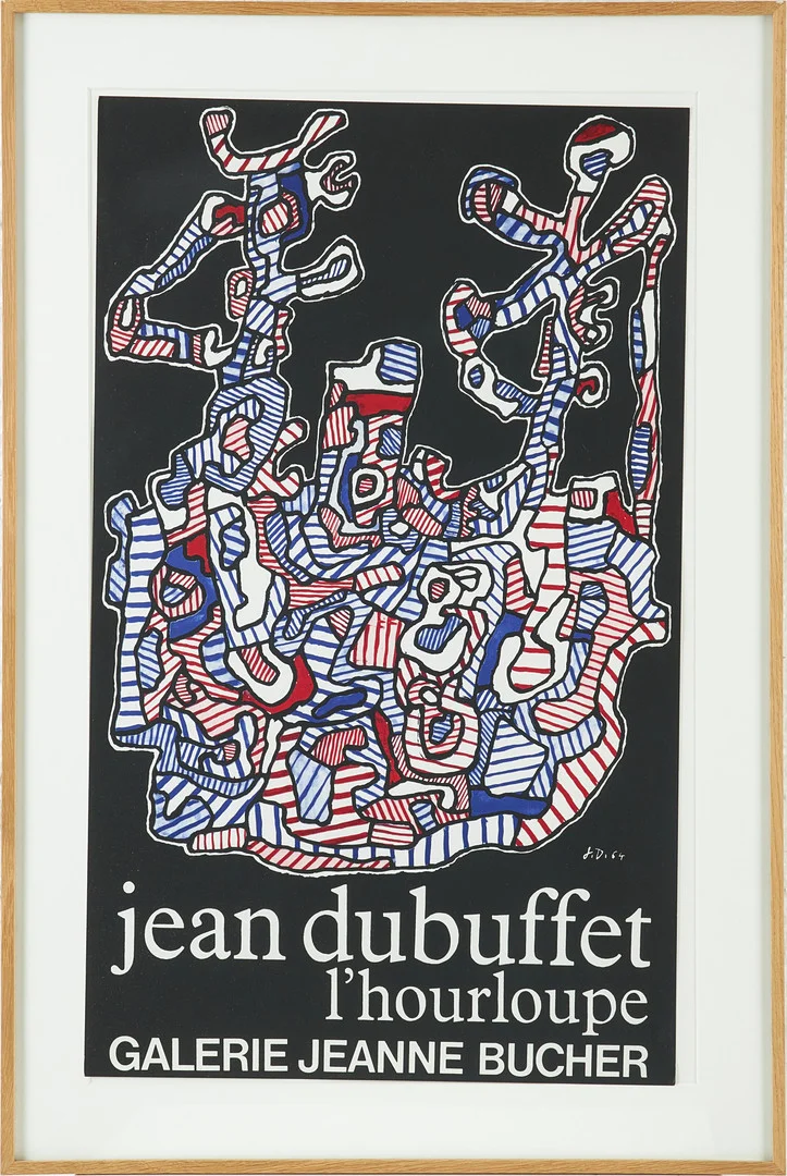 JEAN DUBUFFET. "jean dubuffet l'hourloupe - Galerie Jeanne Bucher". — Engravings & Prints — Stockholms Auktionsverk Magasin 5