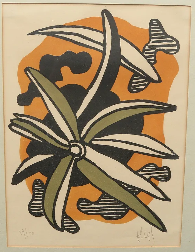 FERNAND LÉGER. litografi, signerad och numrerad 29/30.