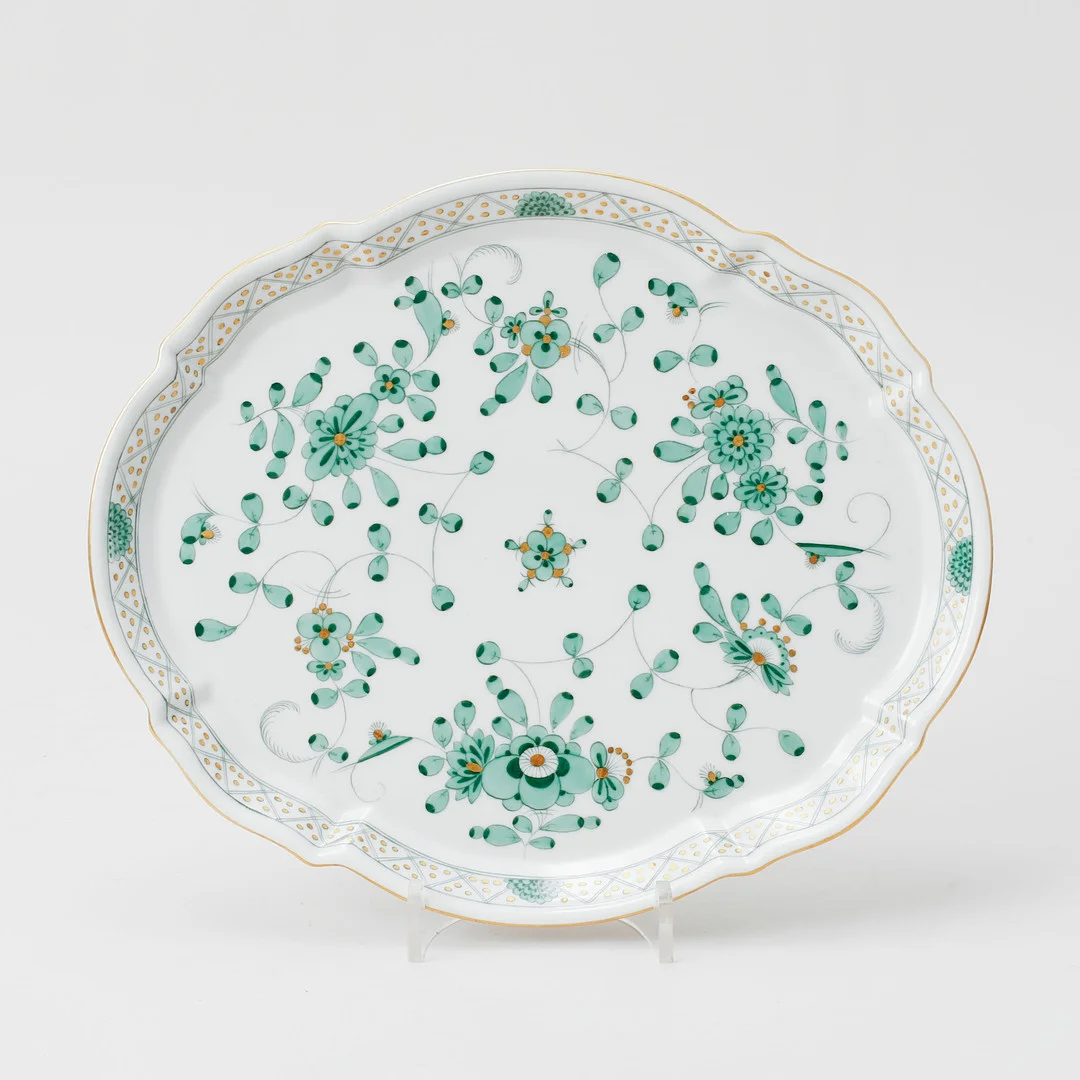 FAT, porslin, "Indischer blumen", Meissen. — European — Göteborgs Auktionsverk