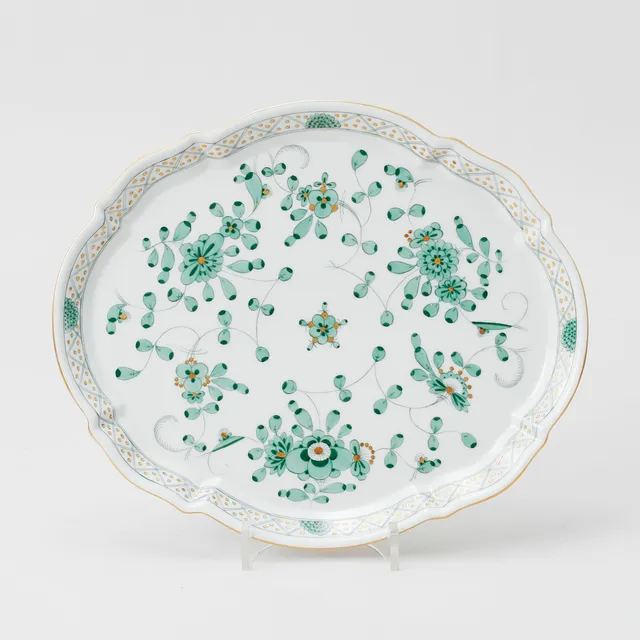 FAT, porslin, "Indischer blumen", Meissen.